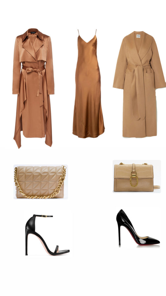 outfit ideas for the slip dress