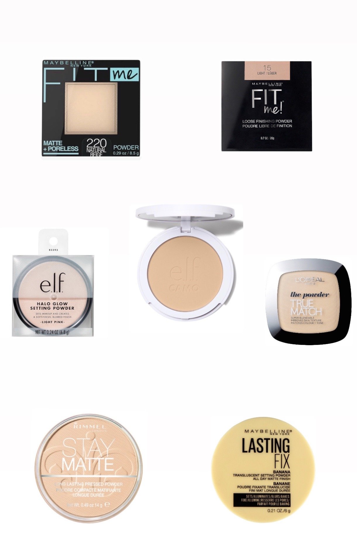 Best Drugstore Face Powders For Oily Skin