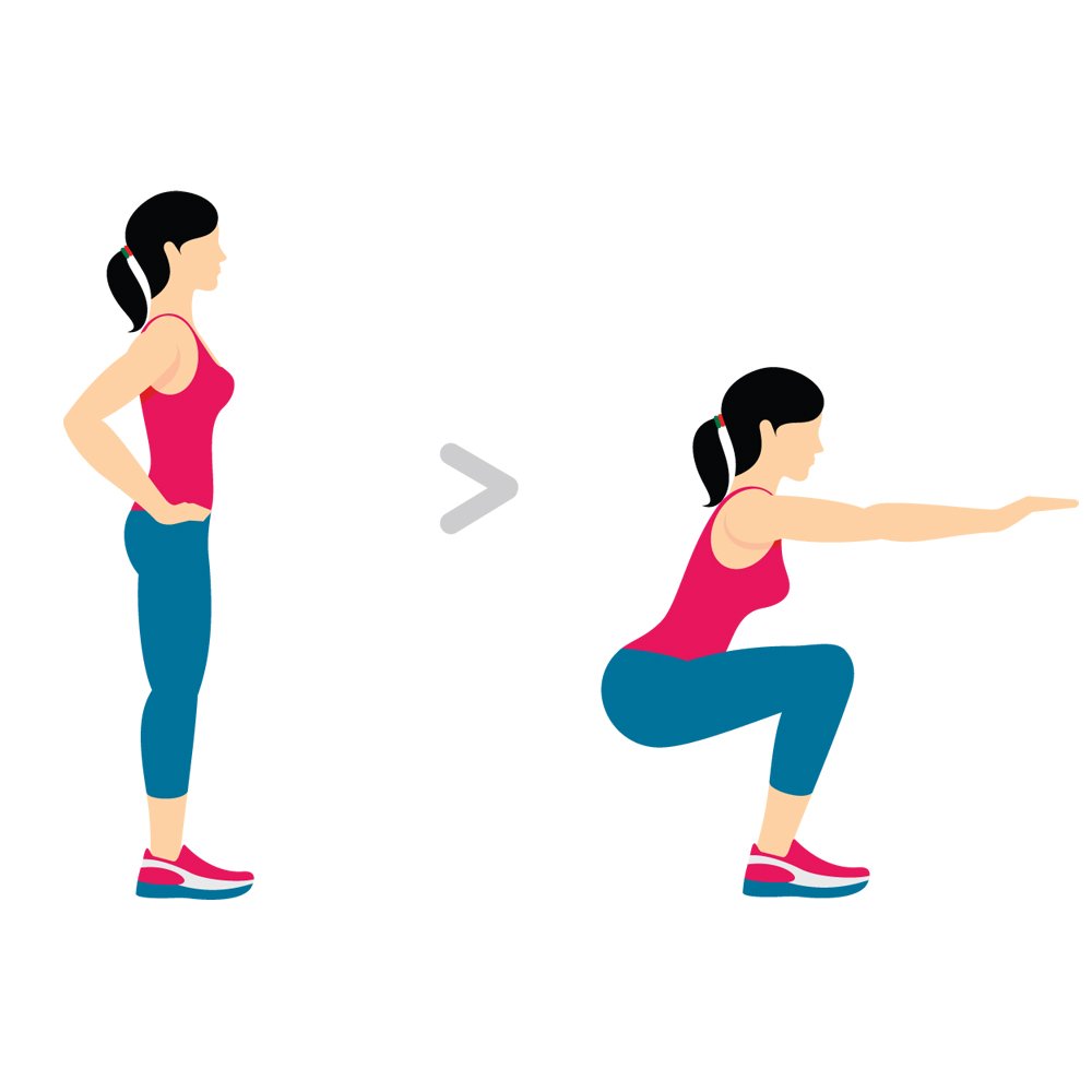 6 easy at home exercises for beginners