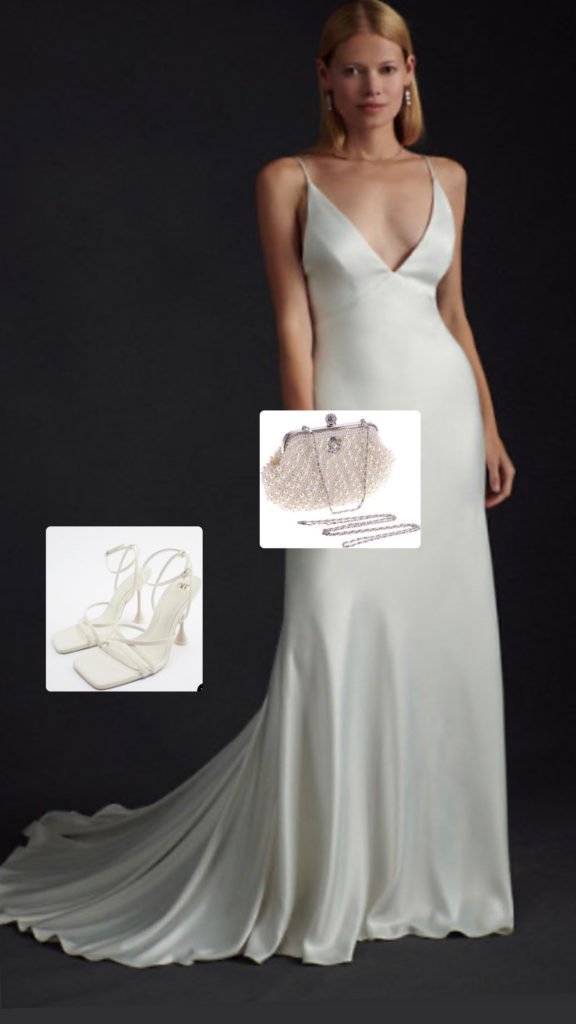 3 affordable wedding dress looks