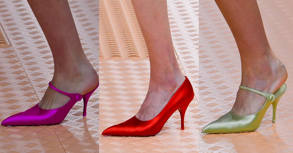 Spring-Summer 2024 Shoe Color Trends and Dominant Styles