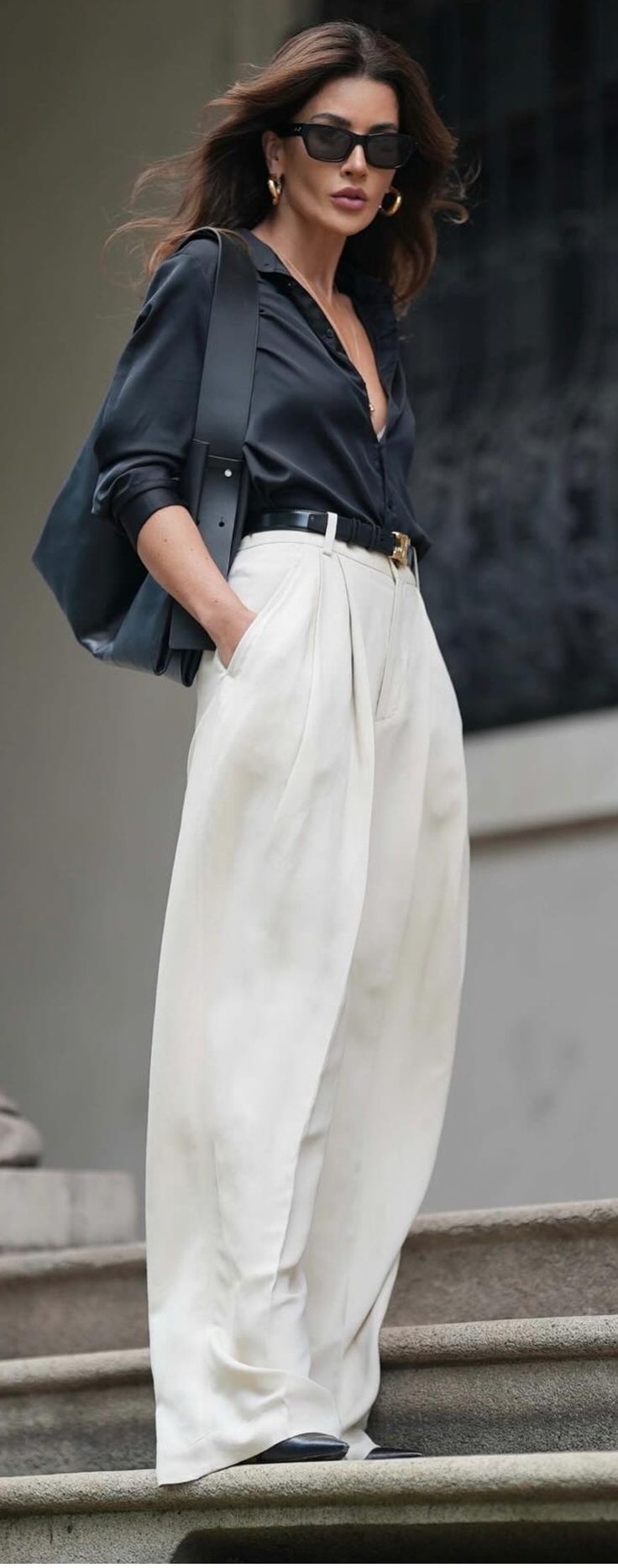 How To Wear The Wide Leg Pants